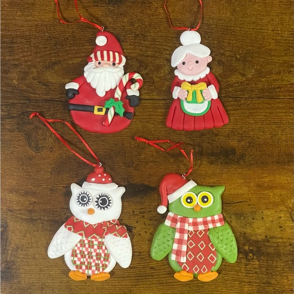 Lot of 13 polymer dough Christmas ornaments - Picture 3 of 5